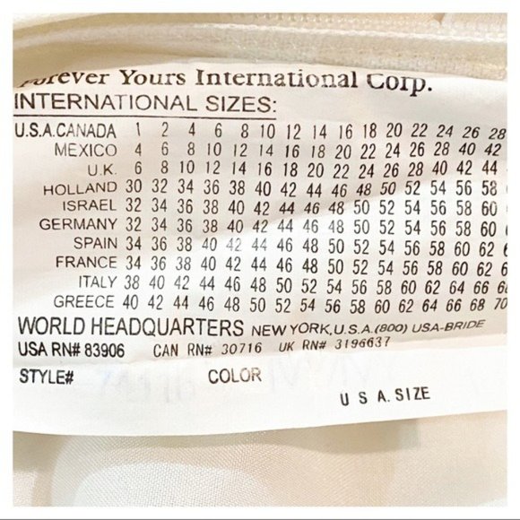 Forever Yours Strapless A Line Mid Length Dress 10 - Picture 10 of 11